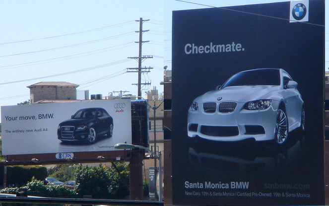 Audi BMW Challenge Billboard