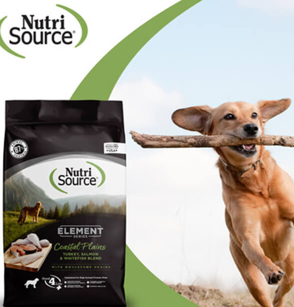 Nutri Source Packaging with Dog Picture